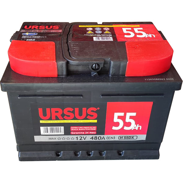 Ursus MAX Batteria per Veicoli H55 DX ART. 3393 - URSUS - Immagine 3
